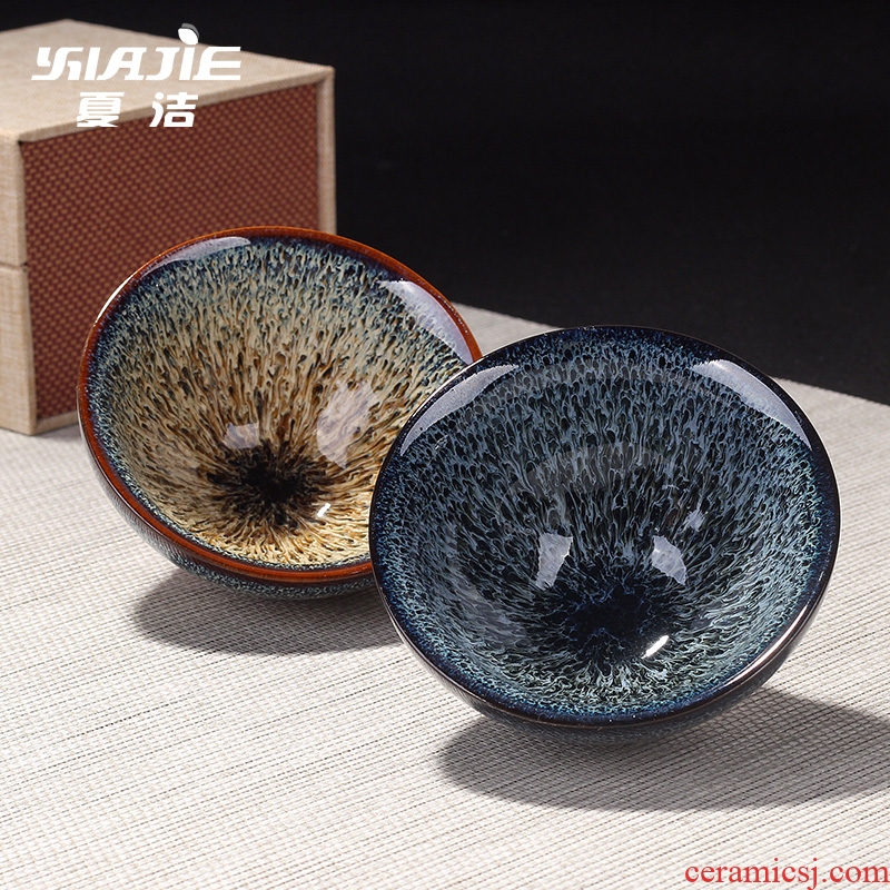 Xia Jiejian lamp that individual small sample tea cup kung fu tea cups suit household ceramic masters cup tea bowl