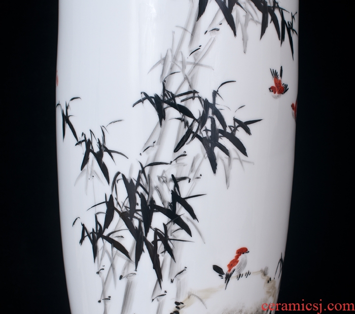 Jingdezhen ceramics modern desktop hand-painted vases creative contemporary and contracted sitting room home