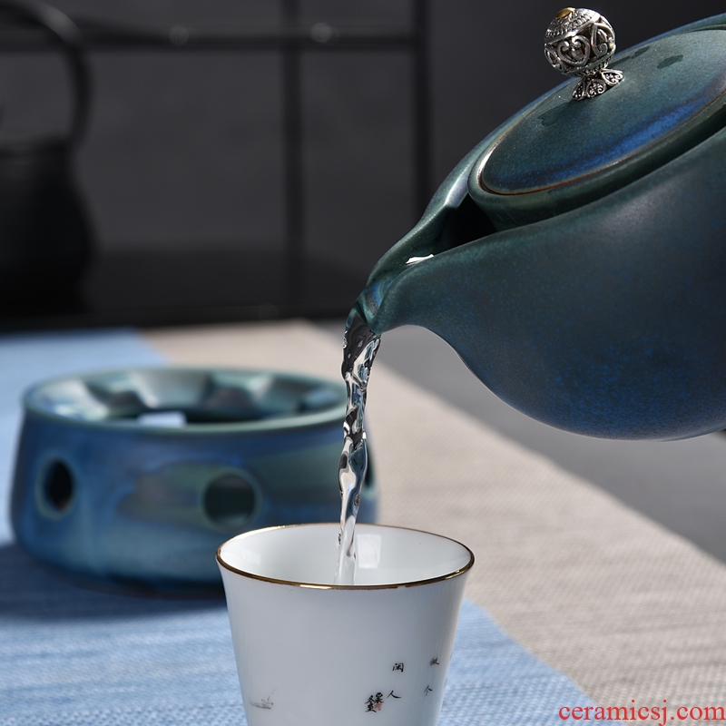 Hong bo gourmet tea pot boiling tea stove ceramic pot of tea kettle kung fu tea set to girder temperature warm tea wine