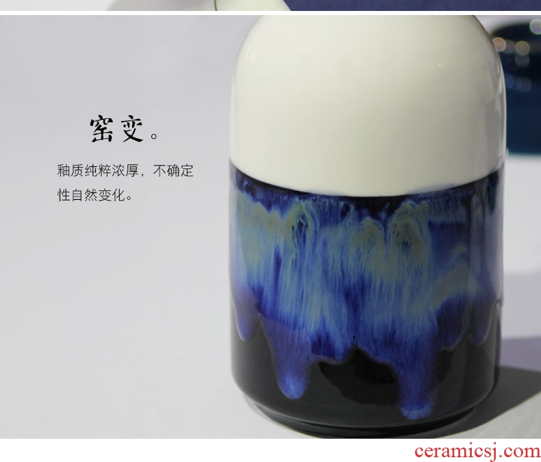Imperial springs hand-painted lotus ceramics furnishing articles zen fittings of Japanese tea ceremony