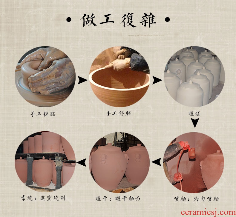 Jingdezhen ceramic tea pot at the end of the day type coarse pottery tea pot store receives a clay-pot large porcelain POTS
