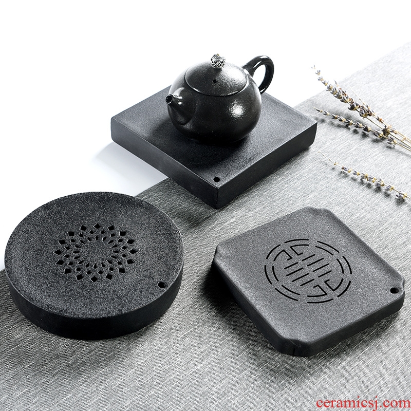 Porcelain god contracted ceramic teapot storage tray square pot of tea accessories bearing coarse pottery tea tea tea tray it dry