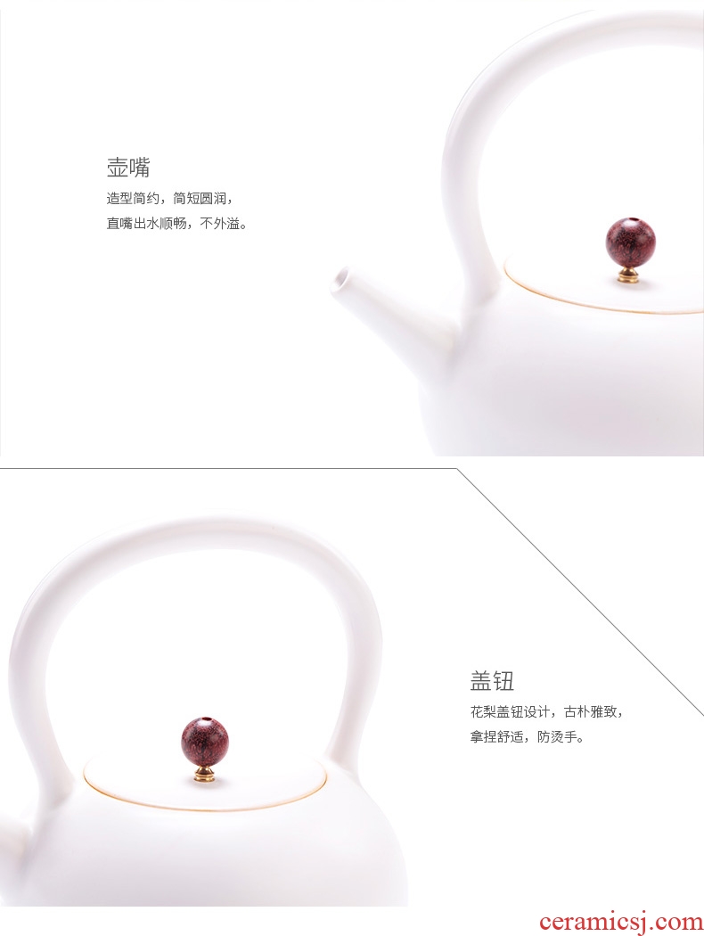 Tea seed electric TaoLu tea stove mini small ceramic boiled tea teapot mute household suit Japanese boil water