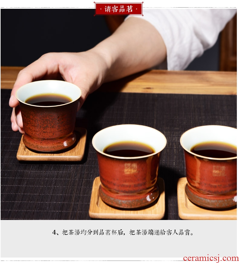 It still fang wen receives warm tea ware ceramic boiled tea, tea stove temperature steam bubble kung fu tea set