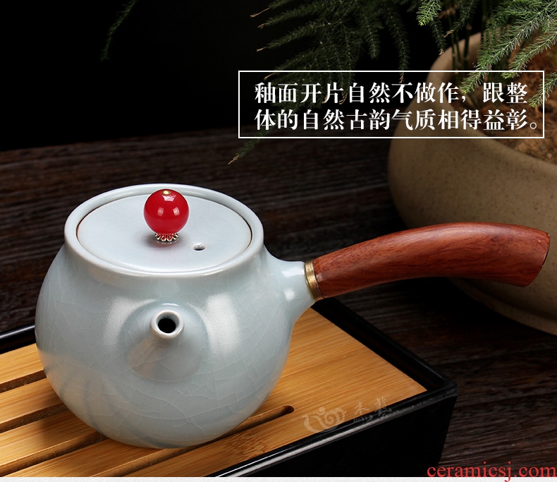 Jade art day cyan your kiln tea set a pot of two cups of portable travel tea set ceramic kung fu tea tea tray