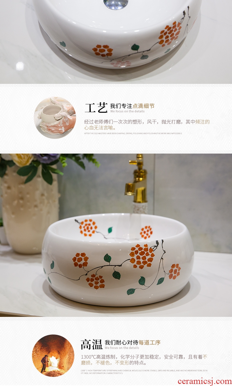 On the ceramic bowl lavatory art basin round continental basin toilet lavabo wash basin filled with flowers