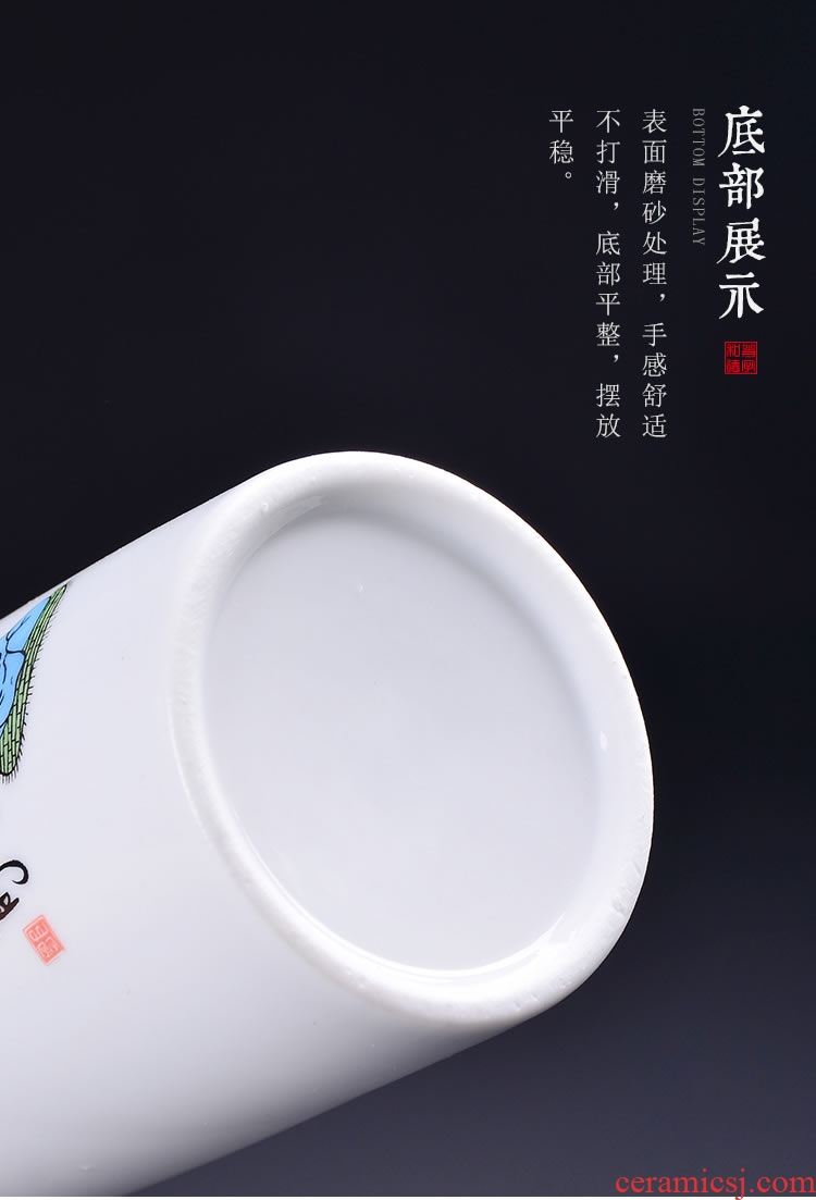 Buddha is a ceramic POTS trumpet pu-erh tea with tea caddy box of portable mini storage seal pot home to travel