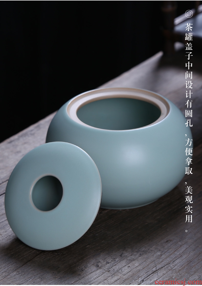 Your kiln caddy auspicious industry ceramic POTS storage tanks seal pot large kung fu tea set your porcelain small storage tank