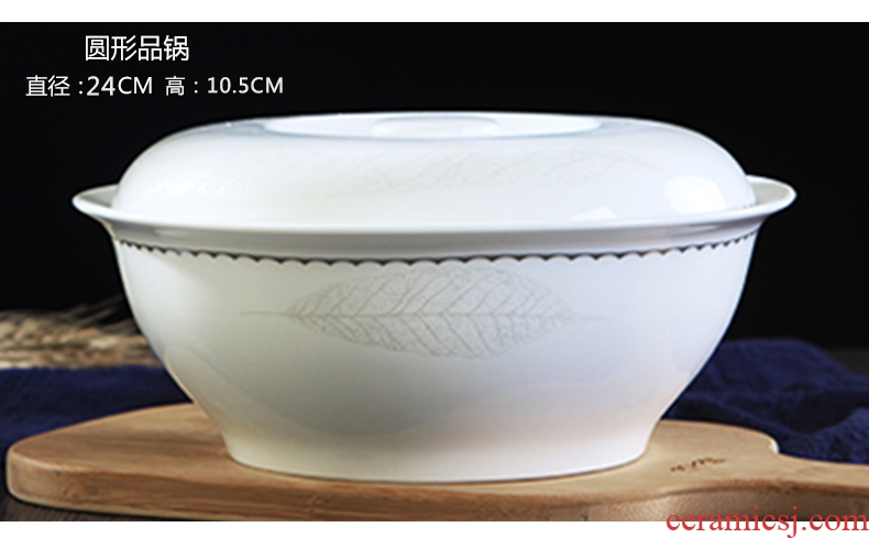 Jingdezhen ceramic tableware ceramics dishes home outfit matching your job rainbow noodle bowl bowl Chinese parts combination