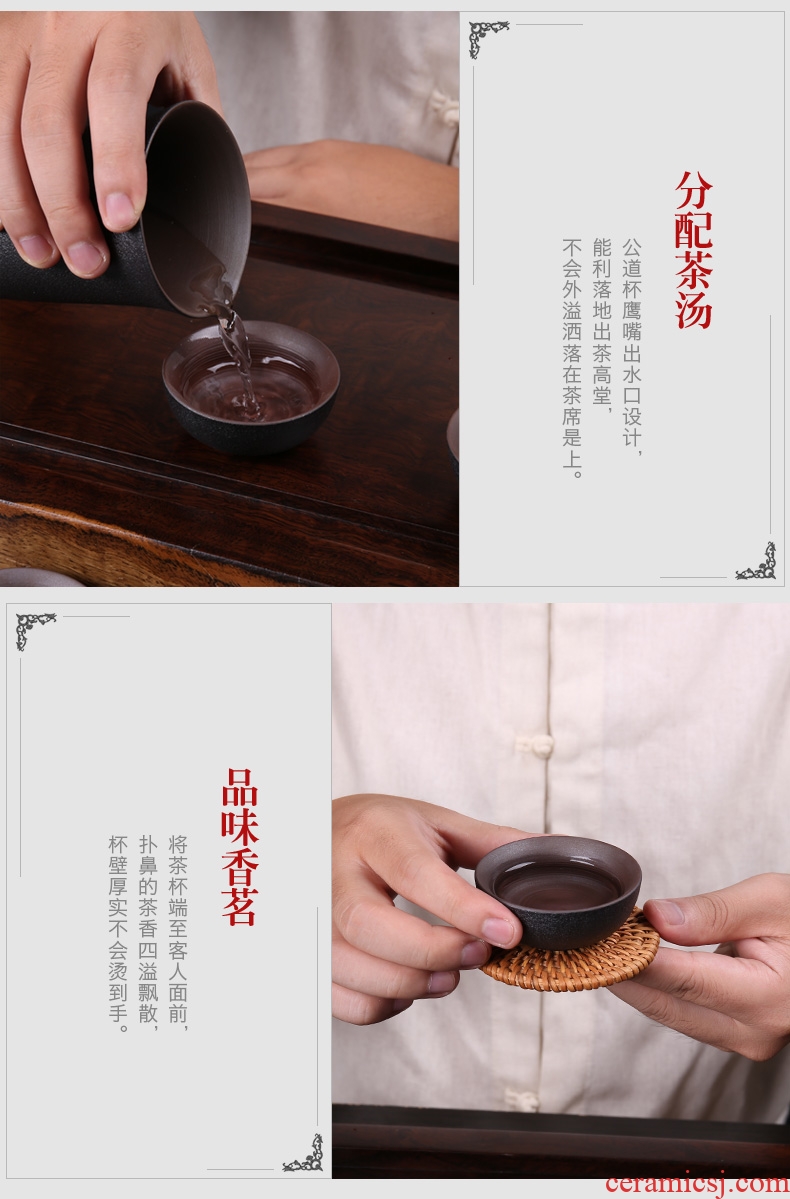 Thyme tang ceramics zen rhyme of a complete set of kung fu tea sets of black tea tureen teapot sample tea cup Japanese