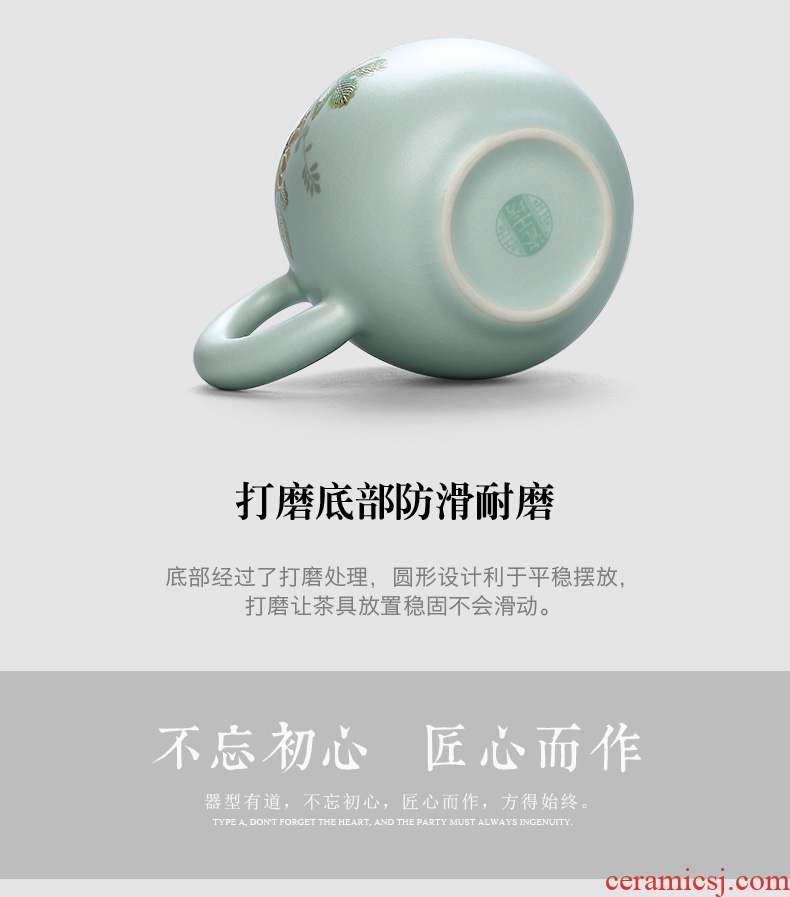 In tang dynasty ceramics fair mug on your kiln on tea scented tea sea points device) every tea, kungfu tea accessories