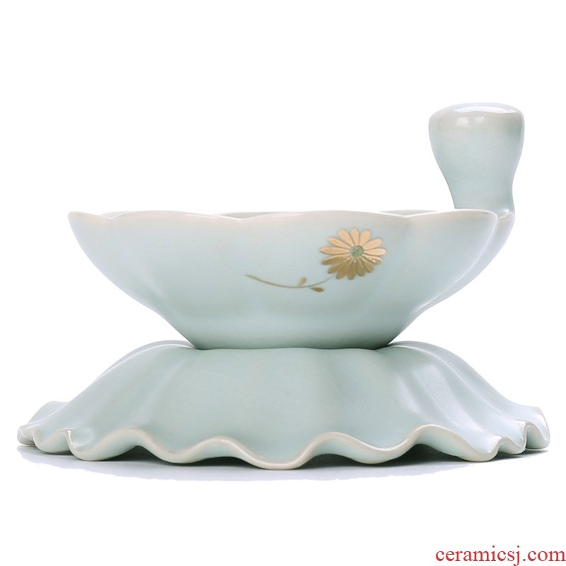Your kiln in tang dynasty ceramics) kung fu tea set your porcelain filter network frame a brew tea strainer dou Japanese
