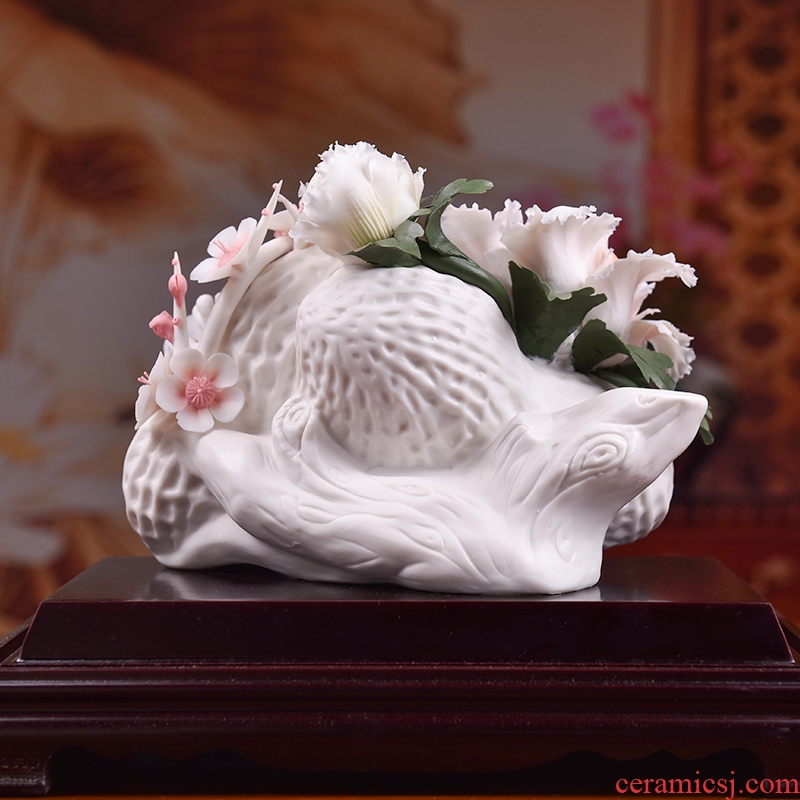 Oriental clay ceramic sculpture art furnishing articles shop front desk decoration crafts thrives/D51-13