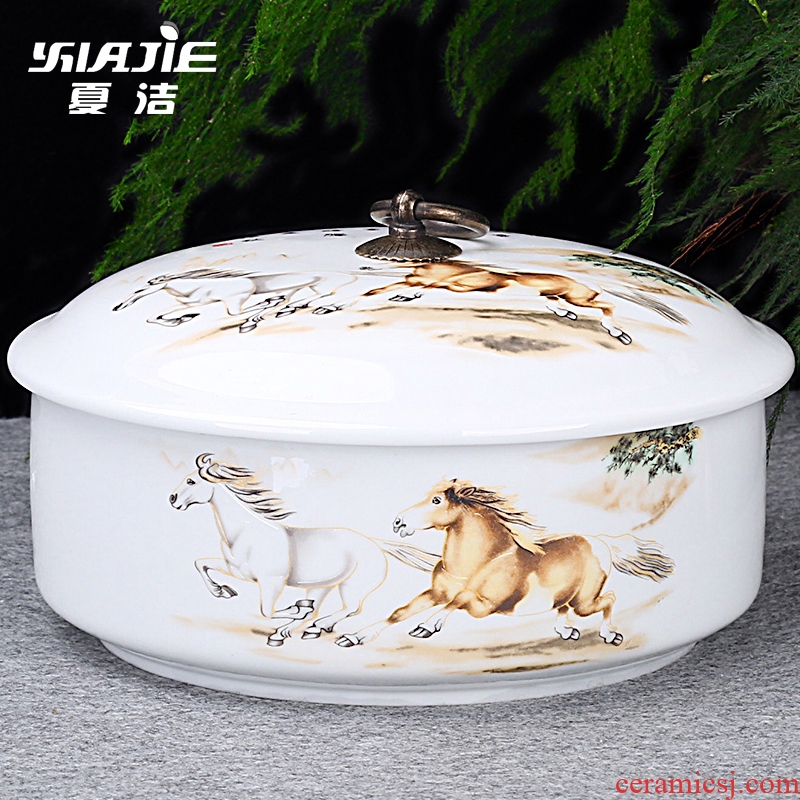Four-walled yard pen XiCha wash bowl cup wash pot large kung fu tea accessories small ceramic tea set