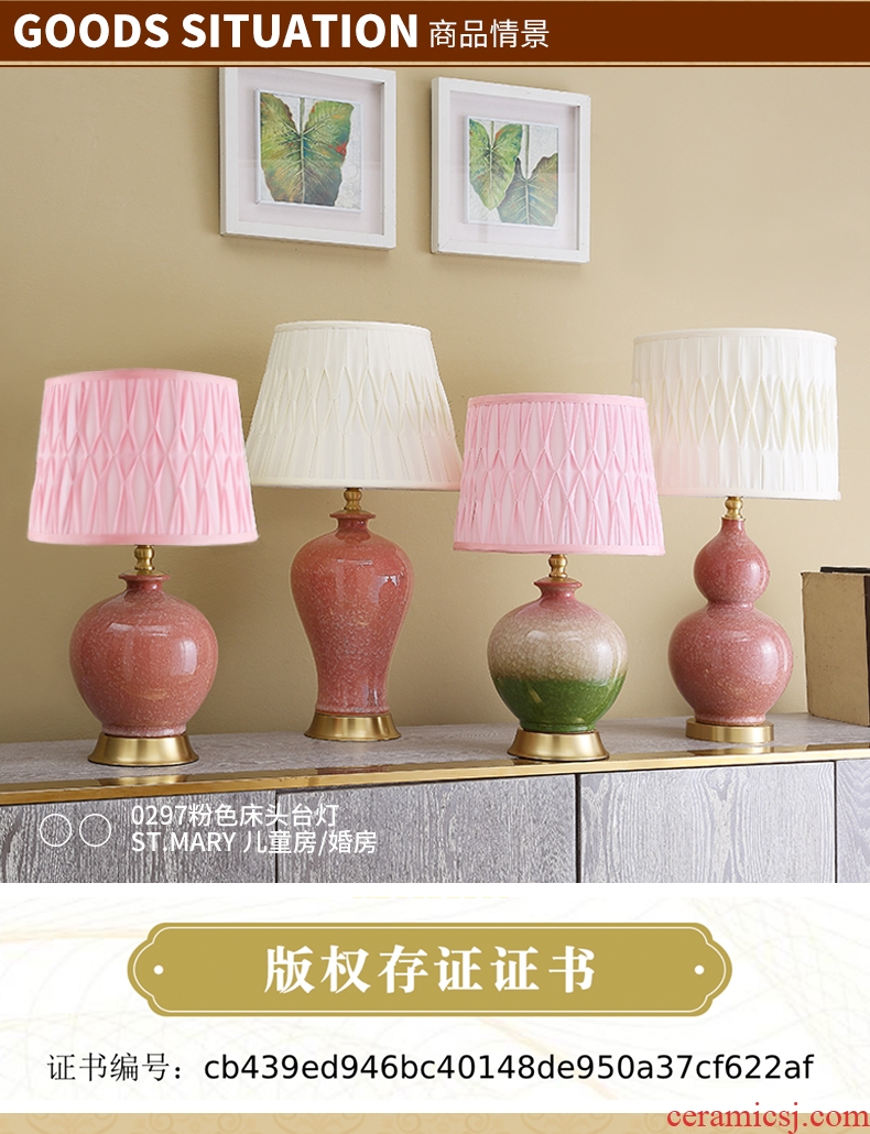 American princess daughter room pink ceramic desk lamp to Mary question red girlfriends marriage room bedside lamp small bedroom lamp