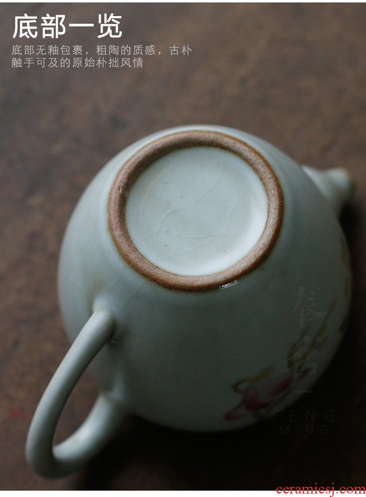 Serve tea your up tea pot every single pot of slicing can raise your porcelain ceramic kung fu tea tea ware
