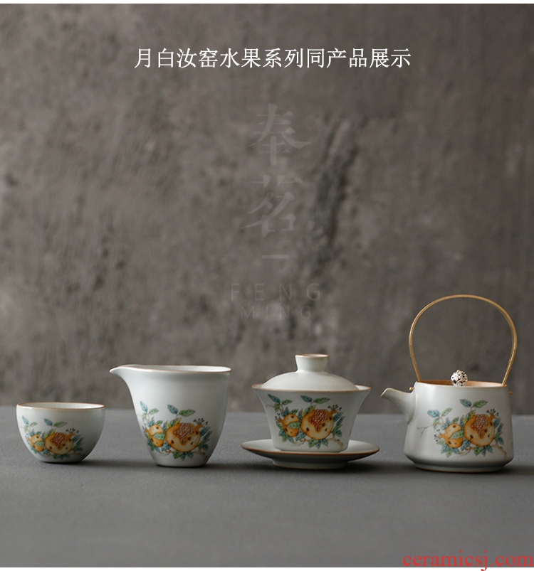 Serve tea which open the slice restoring ancient ways your kiln girder pot of ceramic teapot household kung fu tea teapot single pot