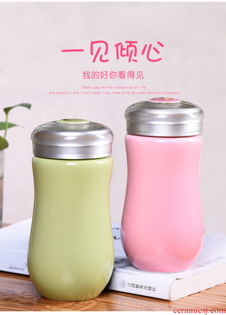 HaoFeng Japanese ceramic cup energy is suing travel mugs separation of household contracted with a cup of tea tea cup