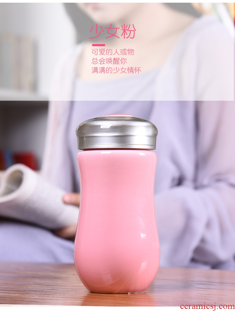 HaoFeng Japanese ceramic cup energy is suing travel mugs separation of household contracted with a cup of tea tea cup