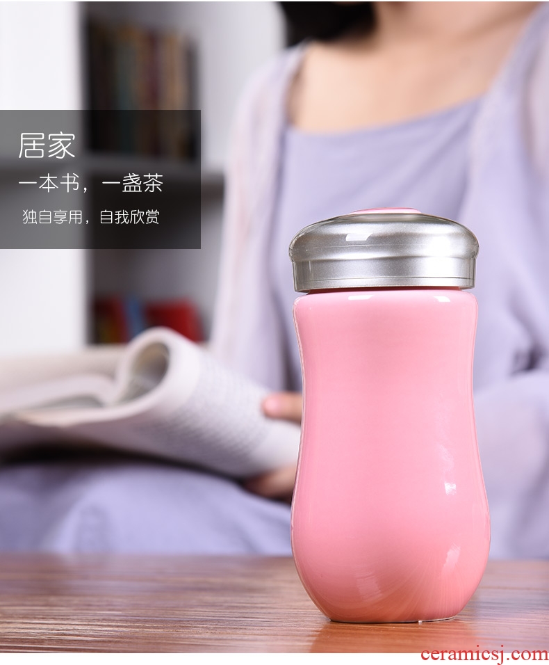 HaoFeng Japanese ceramic cup energy is suing travel mugs separation of household contracted with a cup of tea tea cup