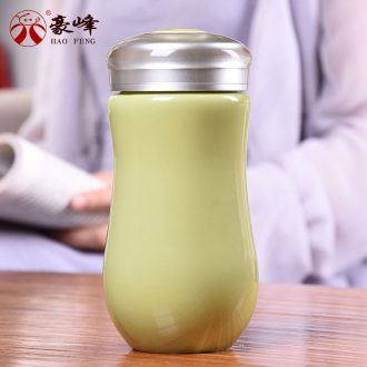 HaoFeng Japanese ceramic cup energy is suing travel mugs separation of household contracted with a cup of tea tea cup