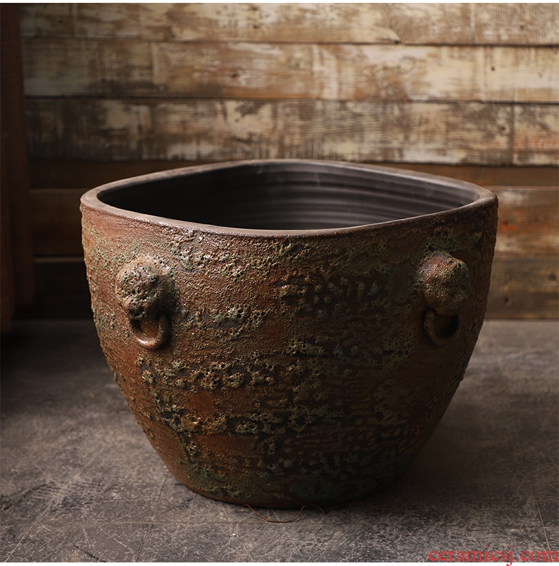 Jingdezhen ceramics, vases, flower arranging large antique Chinese style household TV ark, place of the sitting room porch decoration - 580077802645