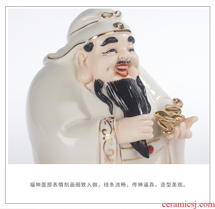 Dust heart tong fu lu, shou samsung xi goods furnishing articles ceramic lucky feng shui and home decoration craft gift to send to the old life