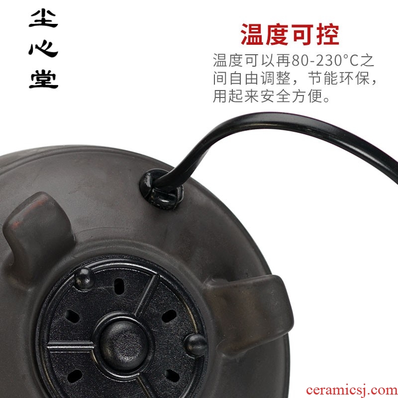 Dust heart electronic censer heavy incense burner can timing tempering aroma stove ceramic plug incense burner smoked incense burner