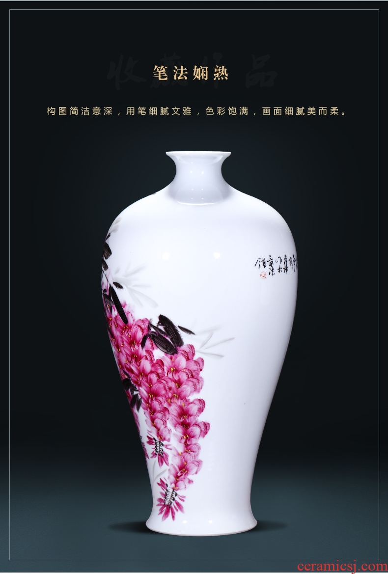 The Master of jingdezhen ceramics sabingga sukdun dergici jimbi hand - made vases, flower arranging, the sitting room TV ark, adornment furnishing articles