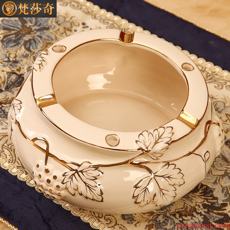 The Vatican Sally 's European ceramic ashtray individuality creative and practical home sitting room tea table decoration key-2 luxury furnishing articles