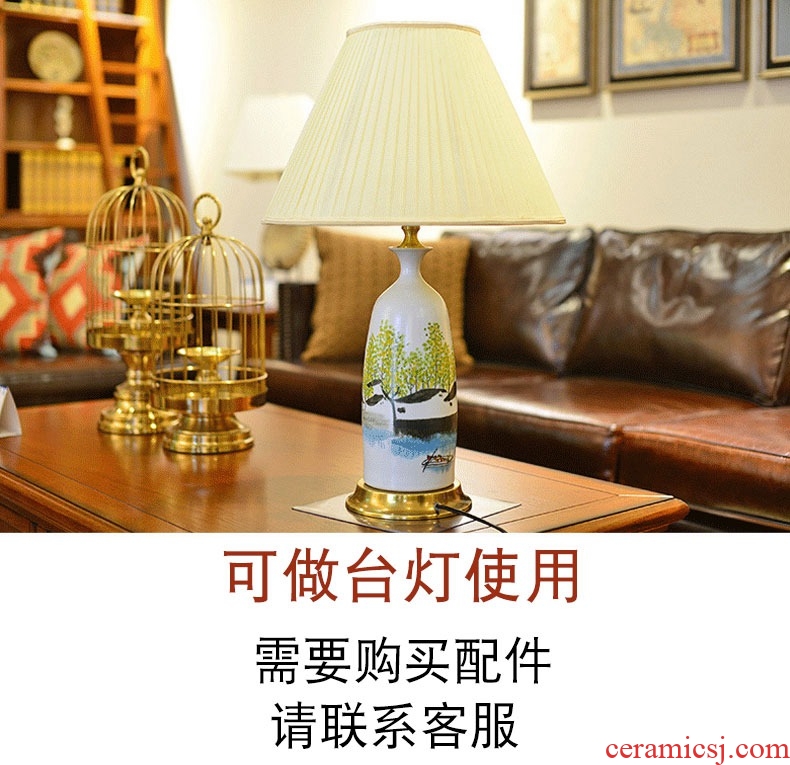Murphy 's new Chinese creative hand - made ceramic vases, flower art flower arranging machine sitting room ark, home furnishing articles