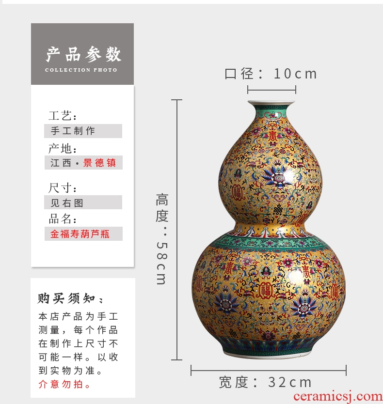 Nordic I and contracted household adornment high dry flower arranging ceramics vase of large hotels sitting room place lucky bamboo - 581142585488