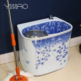 The Mop pool ceramic Mop pool large balcony toilet and spreading palmer pool courtyard home land basin trough wash Mop pool