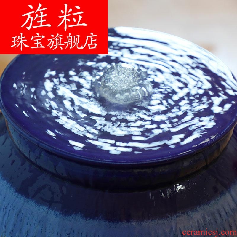 Bv ceramic lucky water fountains and furnishing articles opened feng shui wheel landing creative european-style gifts home sitting room humidifier