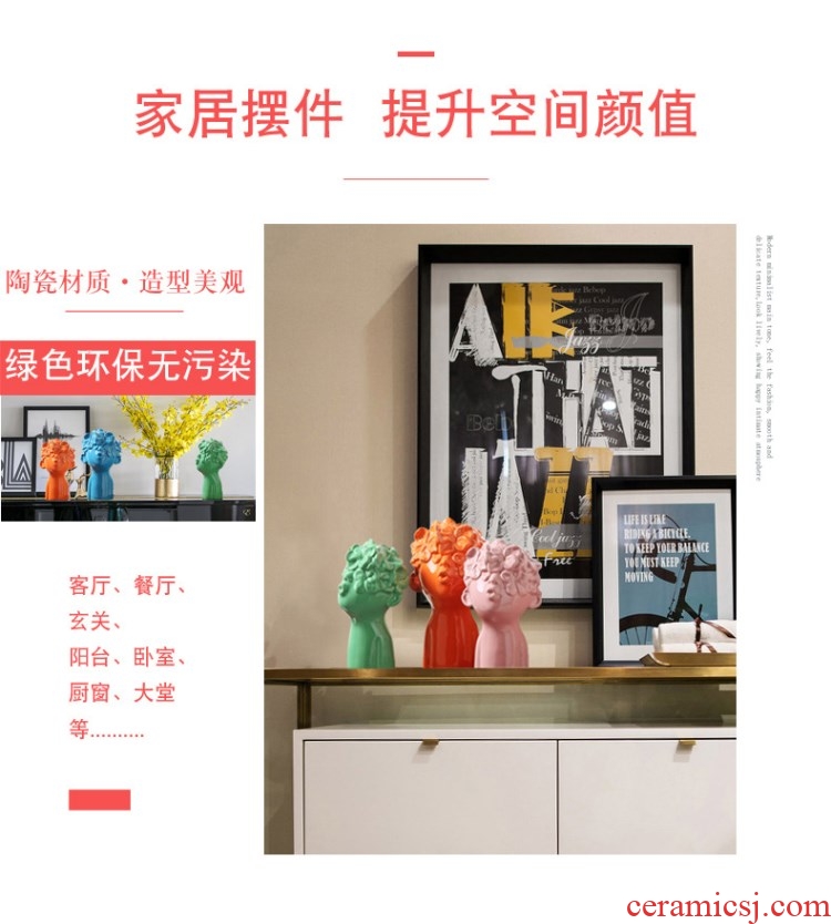 The new promotion household act The role ofing is tasted wine cabinet ceramic modern decoration decoration decoration European - style bloomy spring characters