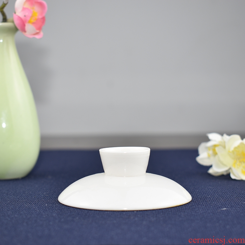 St up ceramic workshop single lid tureen tea cup bowl is blue and white porcelain tea set tea cover with zero cover three white porcelain bowl