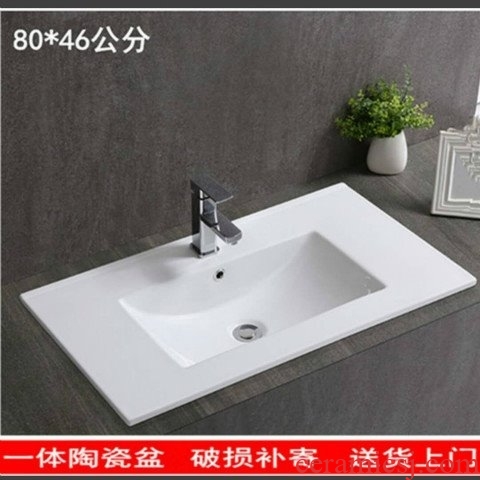 Ceramic lavabo half embedded bathroom sinks one single basin to toilet square ark the basin that wash a face