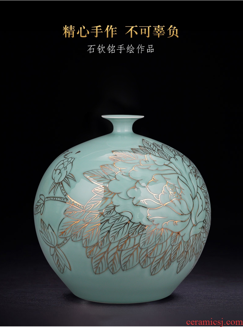 Ning sealed up with jingdezhen ceramic guiguzi down large Chinese general furnishing articles can rich ancient frame of blue and white porcelain porcelain - 590025704236
