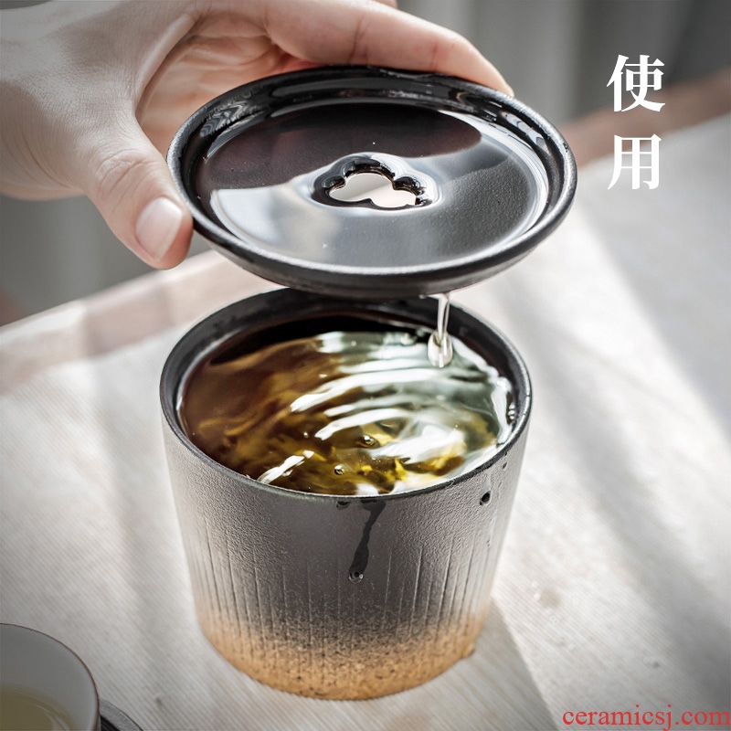 Tianyu and hall built water household ceramic cup dishes kung fu tea accessories washed writing brush washer XiCha tea set