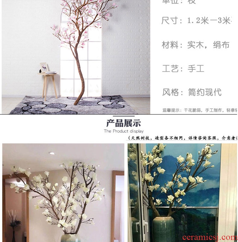 Jingdezhen ceramics vase of large sitting room hotel opening gifts - 600256471683 large porcelain home decoration furnishing articles