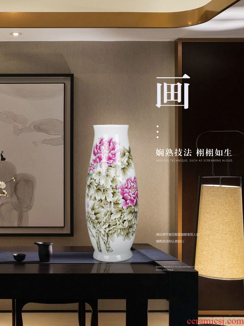 Europe type restoring ancient ways of pottery and porcelain vase of large sitting room dry flower vase hydroponic lucky bamboo home furnishing articles - 595322019675