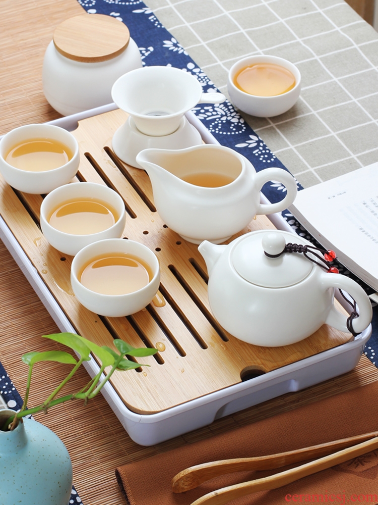 Travel kung fu tea set porcelain crack cup home your up with a pot of 22 man is suing portable bag in ceramics