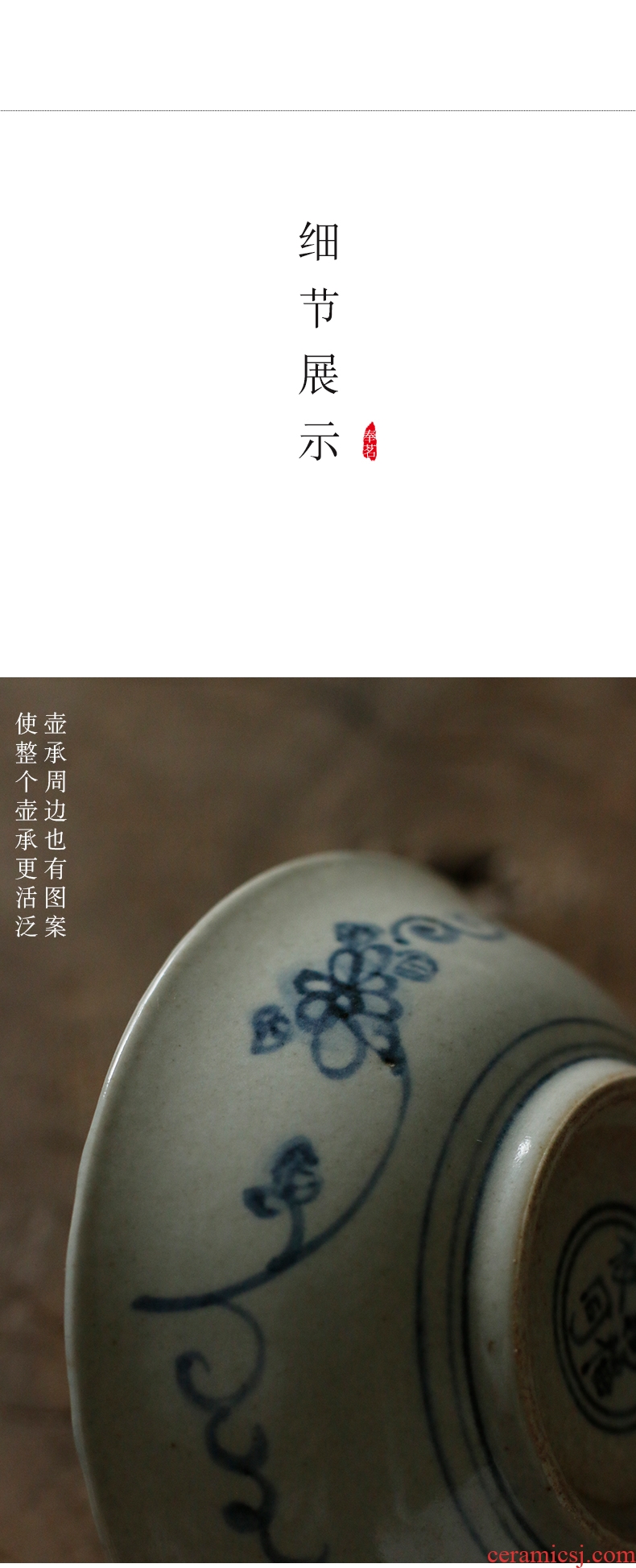 Serve tea pure manual hand - made pot of bearing dry plate ceramic tea sets tea table accessories kung fu tea tea pot