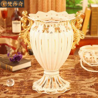 Vatican Sally European vase sitting room place villa large flower arranging exchanger with the ceramics TV ark, decoration decoration arts and crafts