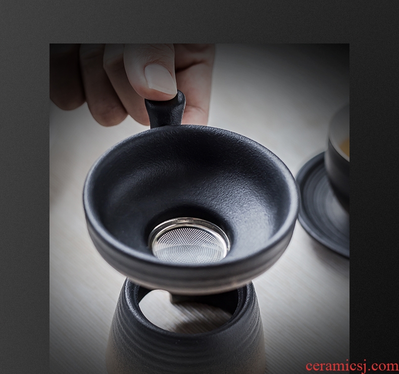 Japanese ceramics and hall) filter creative kung fu tea tea strainer tea accessories make tea, tea strainer