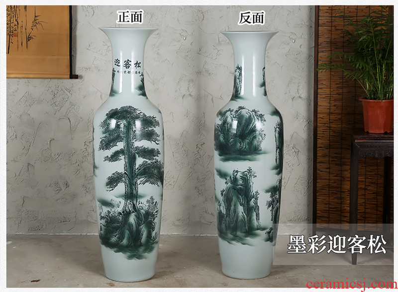 Jingdezhen ceramics hand - made vases placed large fragrance overflowing act the role ofing is tasted much of new Chinese style of the sitting room porch decoration - 585639611709
