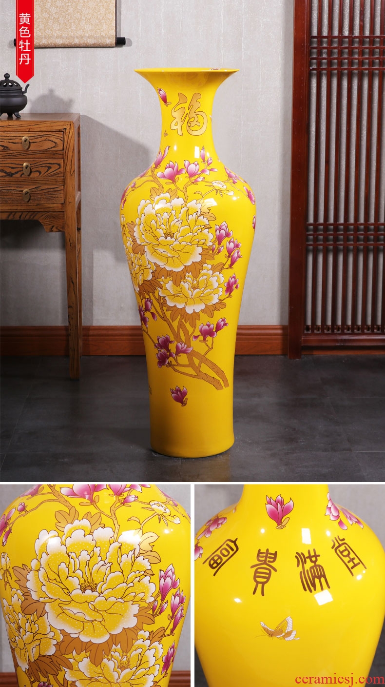 The new European creative ceramic vase furnishing articles furnishing articles sitting room flower arranging household act The role ofing is tasted porcelain decorative vase - 599088113020