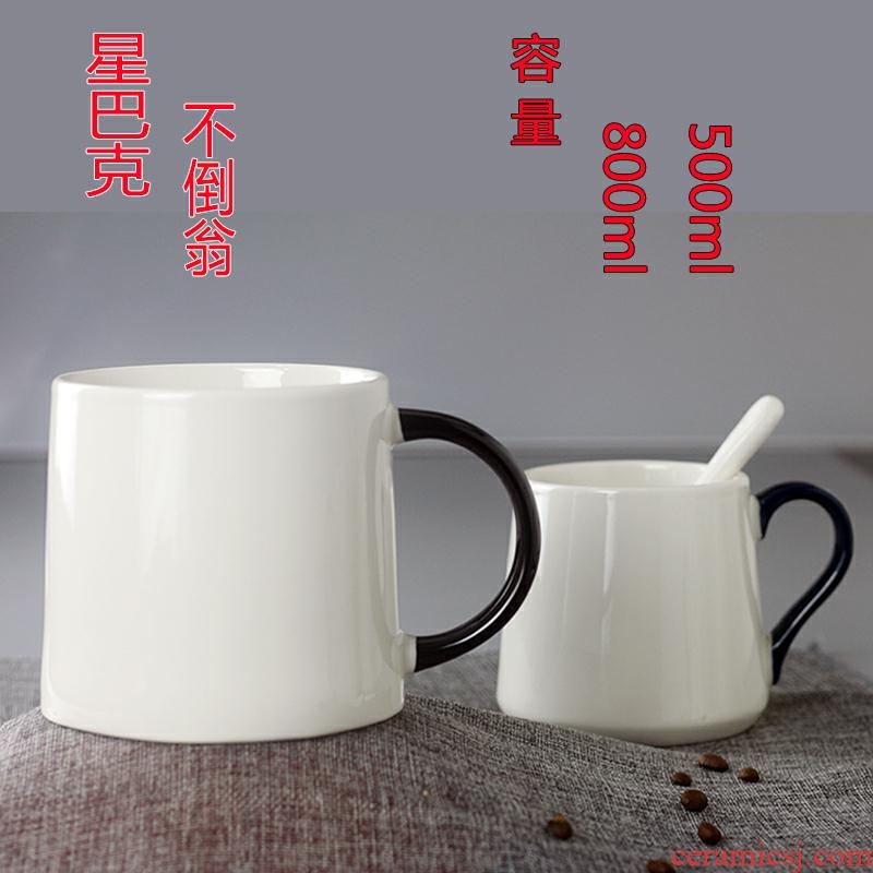 Big glass ceramics super lovely 500 ml to 700 ml with cover large capacity 1000 ml