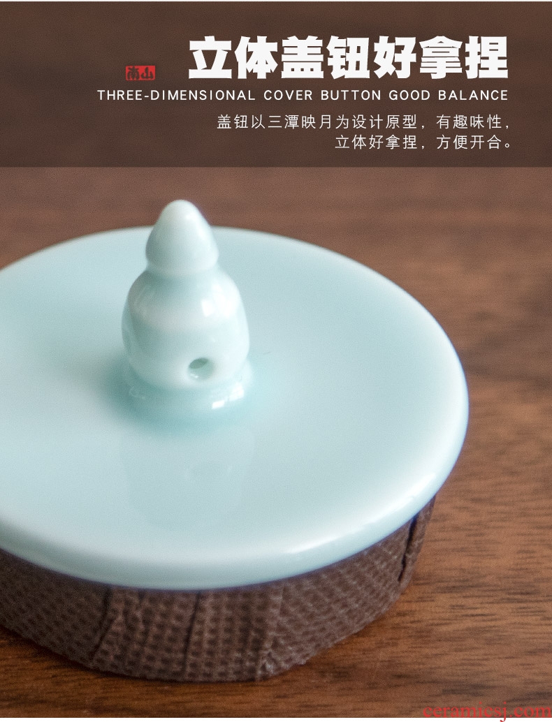 Nanshan Mr Image caddy fixings ceramic household large square store receives the creative multi - purpose seal storage tank