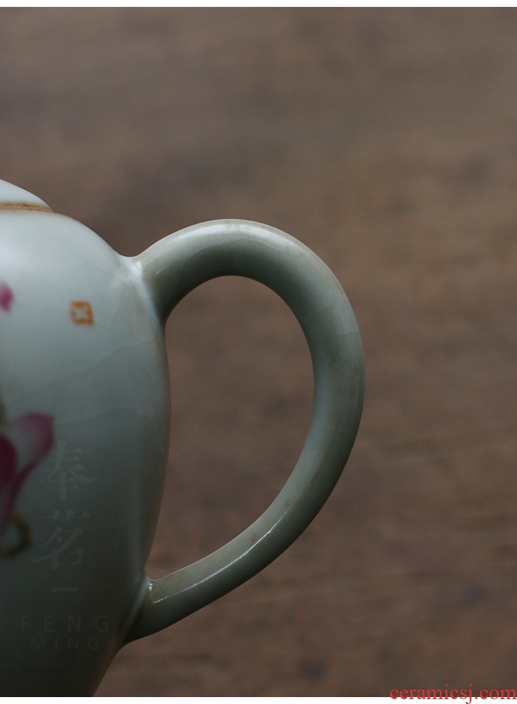 Serve tea your kiln tea pot every single pot of slicing can raise your porcelain ceramic kung fu tea tea ware